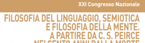 Conference: Filosofia del Linguaggio, Semiotica, e Filosofia della Mente (Italian)