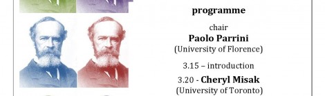Events - William James: Philosophical Connections, Florence, 30 May 2016